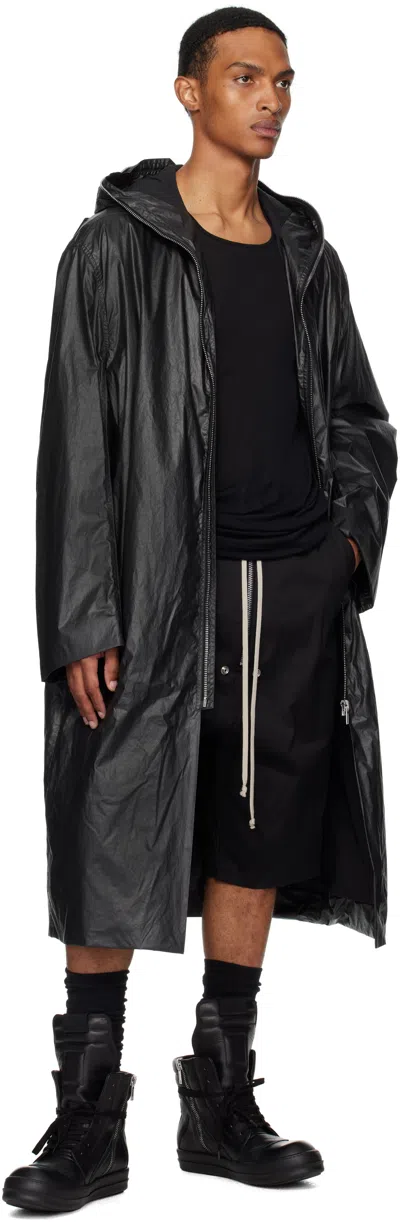 Rick Owens Black Concordians Bela Pods Shorts