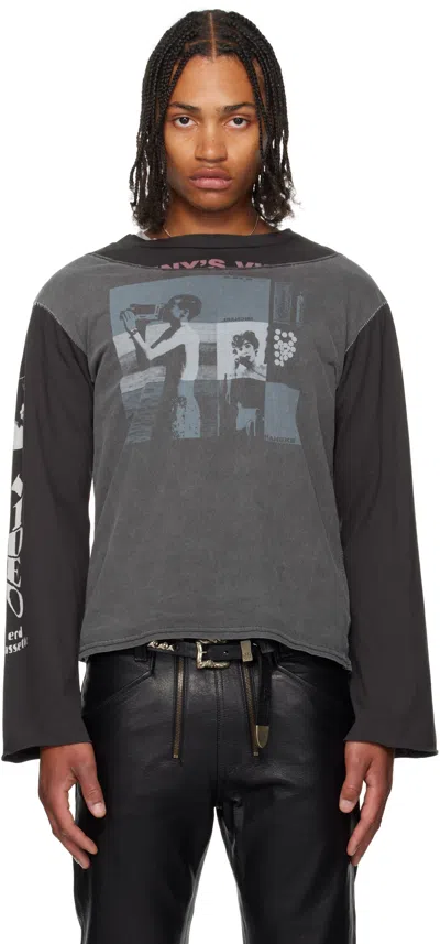 Enfants Riches Deprimes Black Benny's Video Assemblage Ls T-shirt