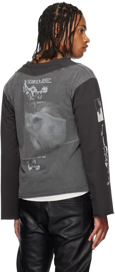 Enfants Riches Deprimes Black Benny's Video Assemblage Ls T-shirt