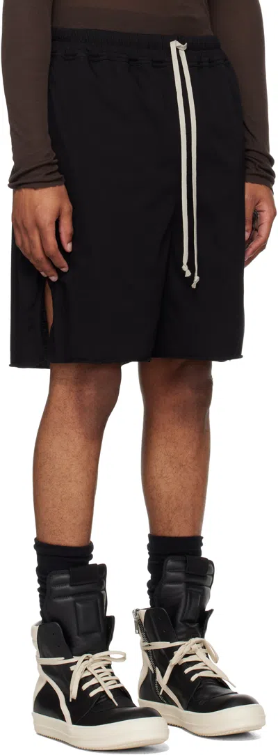 Rick Owens Black Concordians Boxers Shorts