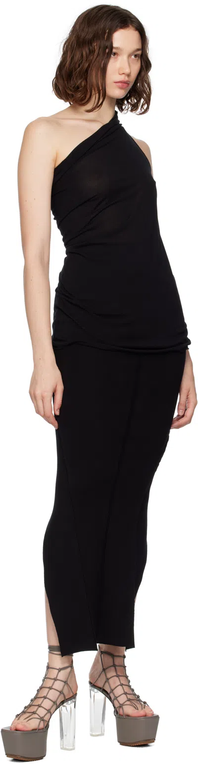 Rick Owens Black Concordians Athena Tank Top