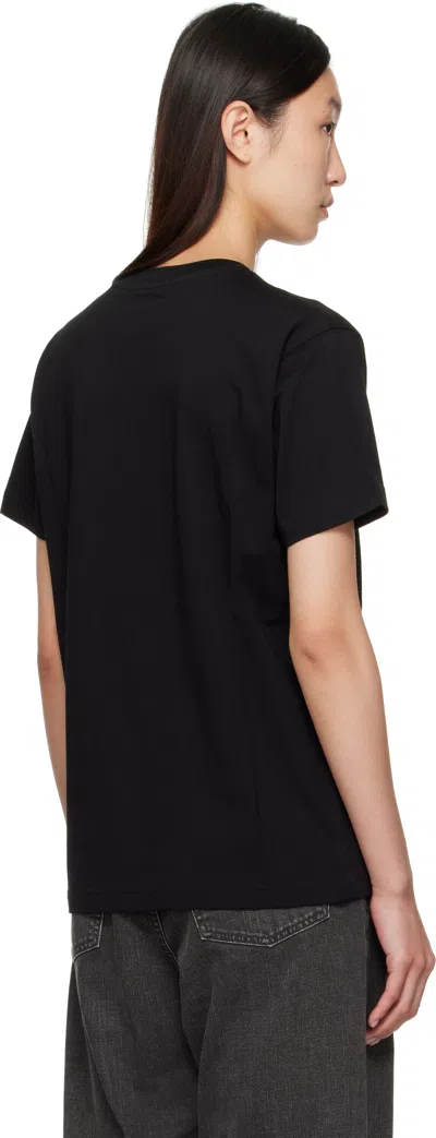 Dime Black Splinter T-shirt In Black