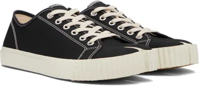 Maison Margiela Black Tabi Sneakers