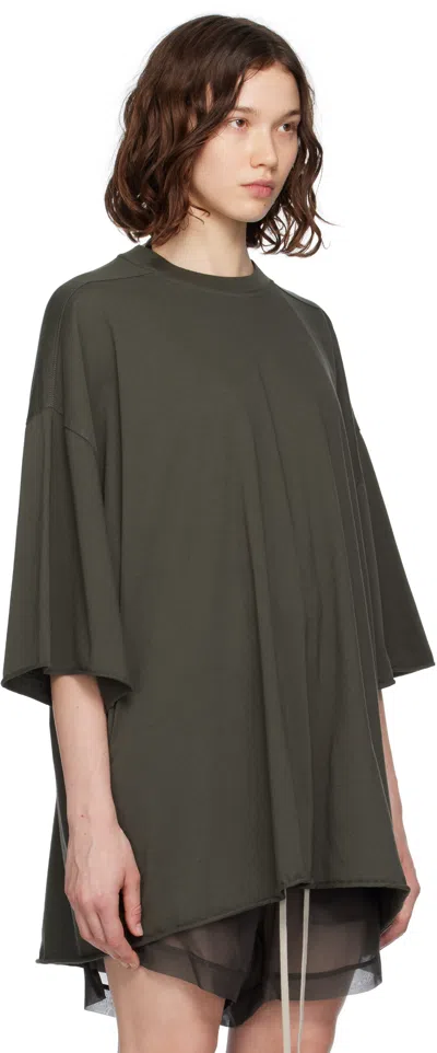 Rick Owens Khaki Concordians Tommy T-shirt