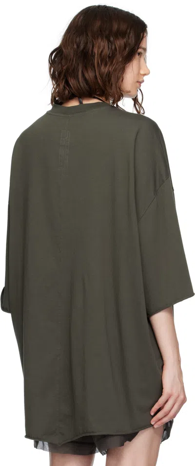 Rick Owens Khaki Concordians Tommy T-shirt