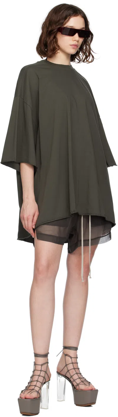 Rick Owens Khaki Concordians Tommy T-shirt