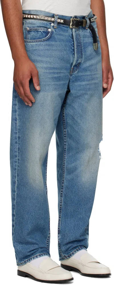 Enfants Riches Deprimes Blue Baggy Jeans