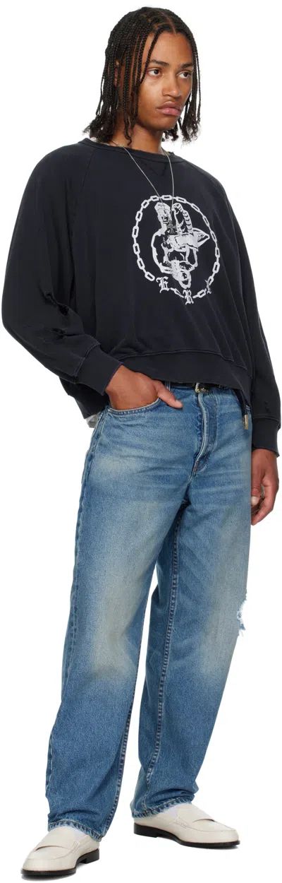 Enfants Riches Deprimes Blue Baggy Jeans