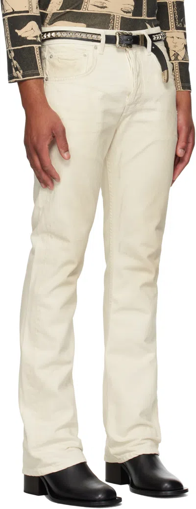 Enfants Riches Deprimes Off-white Classic Flare Leg Jeans