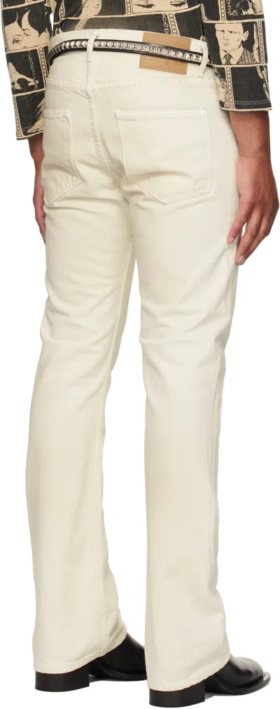 Enfants Riches Deprimes Off-white Classic Flare Leg Jeans
