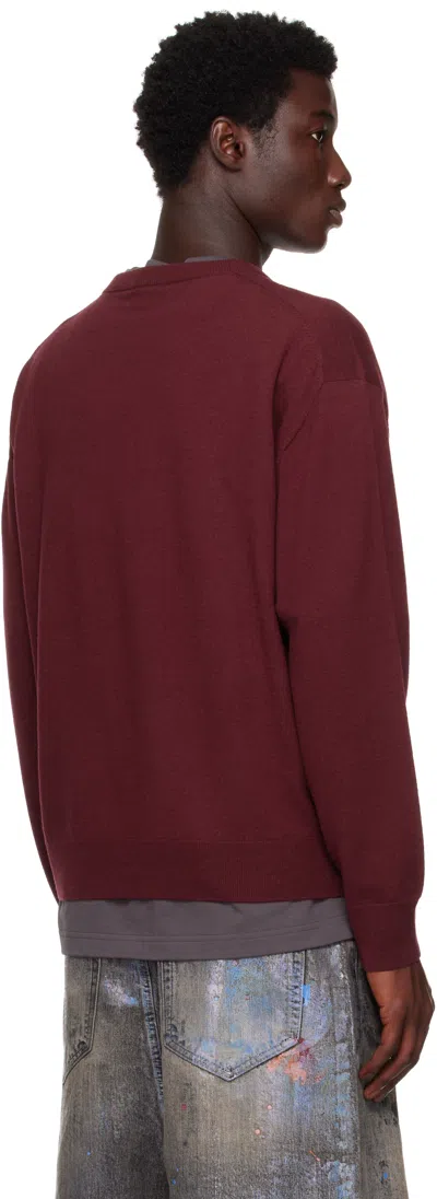We11 Done Logo Knit Pullover Sweater