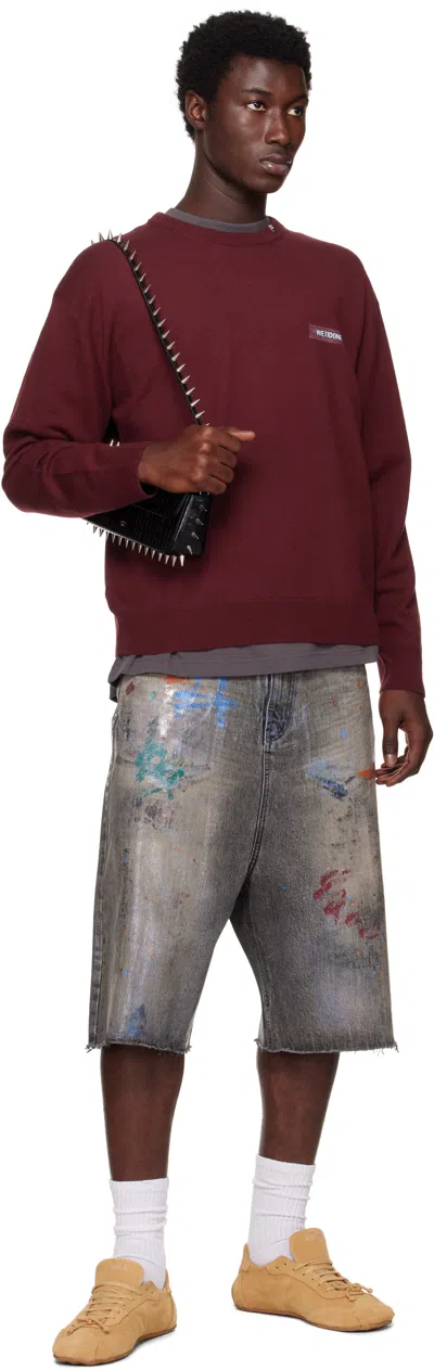 We11 Done Logo Knit Pullover Sweater