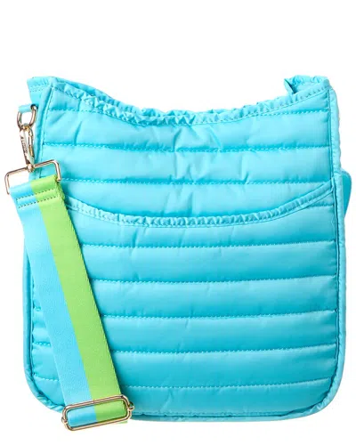 Ahdorned Everly Quilted Puffer Messenger Bag