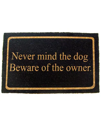 Geocrafts Never Mind The Dog Doormat