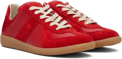 Maison Margiela Red Replica Sneakers