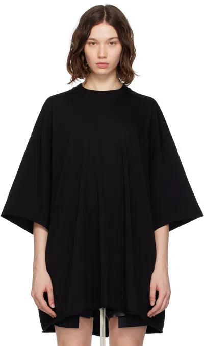 Rick Owens Crew Neck Plain Design Relaxed Fit