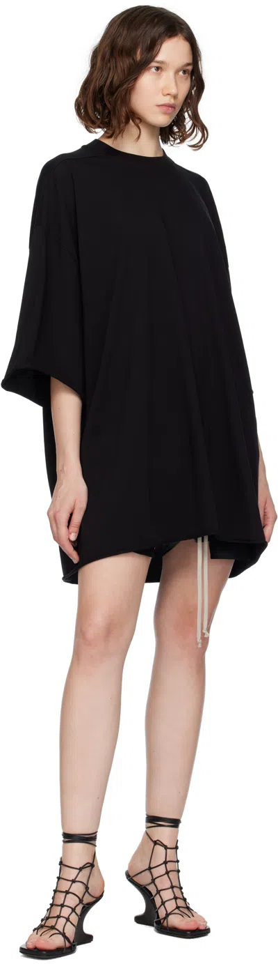 Rick Owens Crew Neck Plain Design Relaxed Fit
