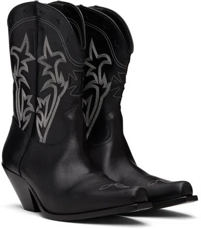 Enfants Riches Deprimes Black Cowboy Boots