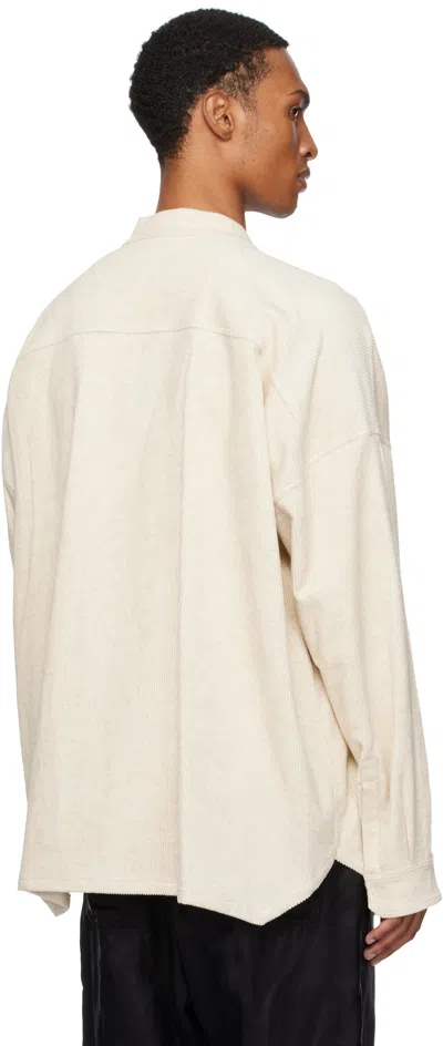 Rick Owens Off-white Concordians Jumbo Faun Shirt