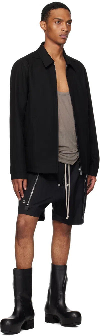 Rick Owens Black Concordians Brad Jacket