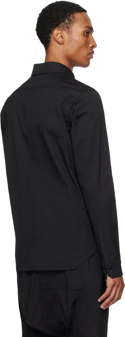 Rick Owens Black Concordians Work Shirt