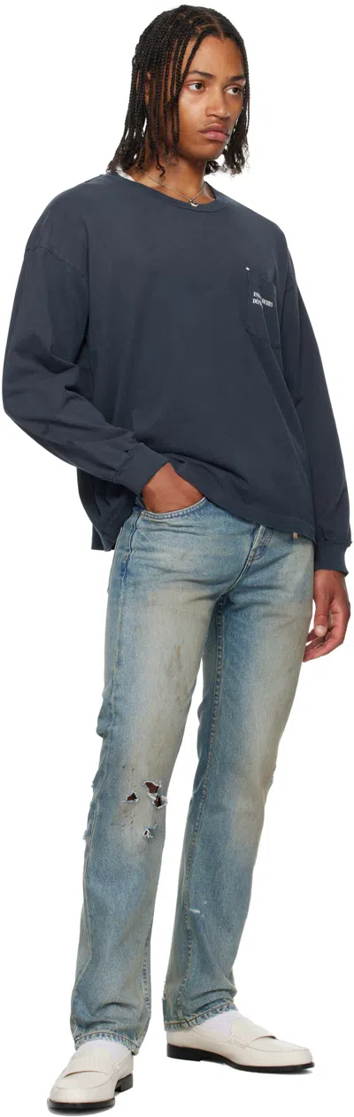 Enfants Riches Deprimes Blue Straight Leg Jeans