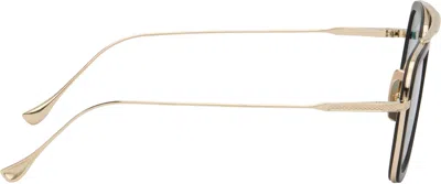 Dita Ssense Exclusive Gold & Black Flight.006 Sunglasses