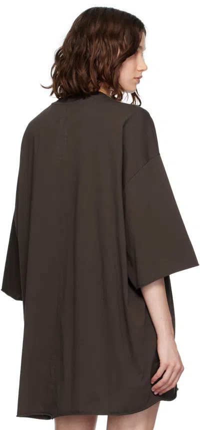 Rick Owens Brown Concordians Tommy T-shirt