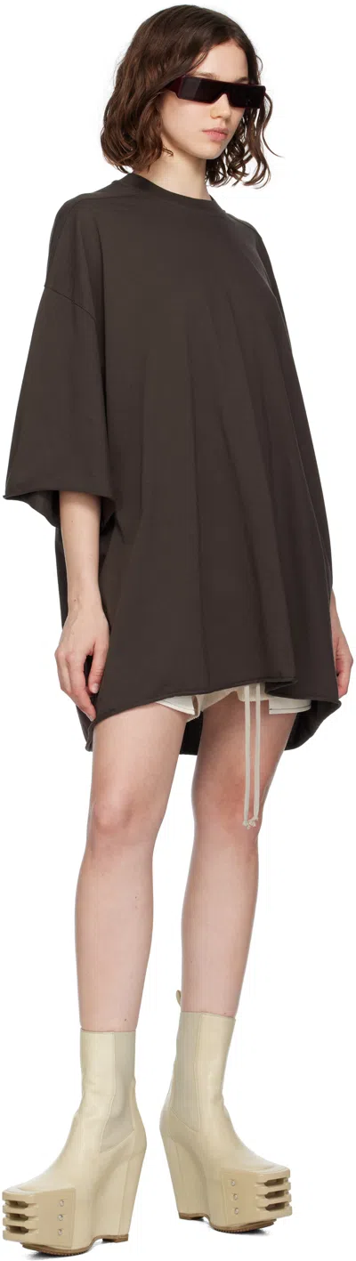 Rick Owens Brown Concordians Tommy T-shirt