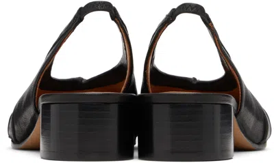 Maison Margiela Black Tabi New Ballerina Slingback Heels