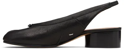 Maison Margiela Black Tabi New Ballerina Slingback Heels