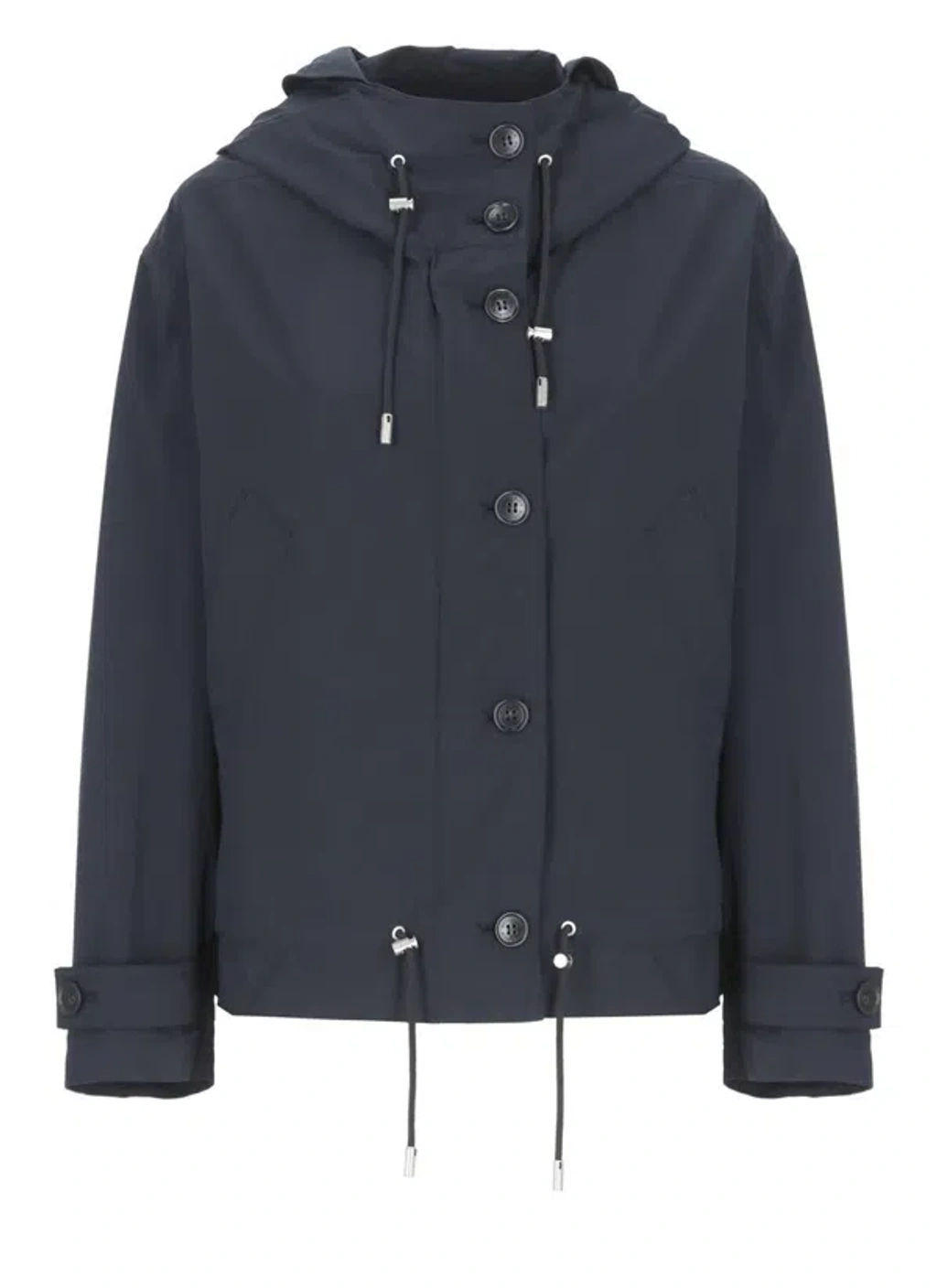 Woolrich Summer Short Parka Shorts In Blue | ModeSens