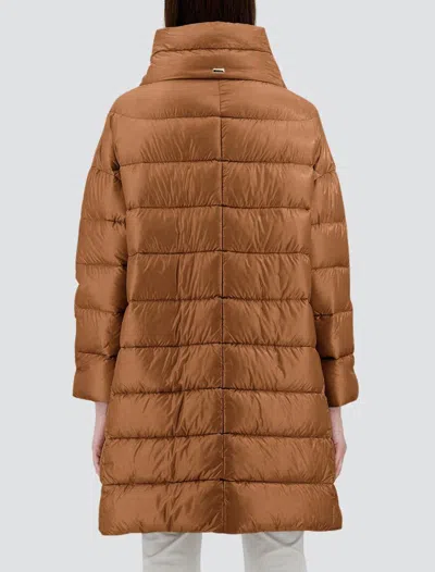 Herno Matilde Down Jacket In Brown