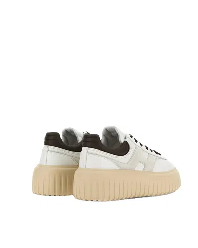Hogan H-stripes Nappa Leather Sneakers Shoes