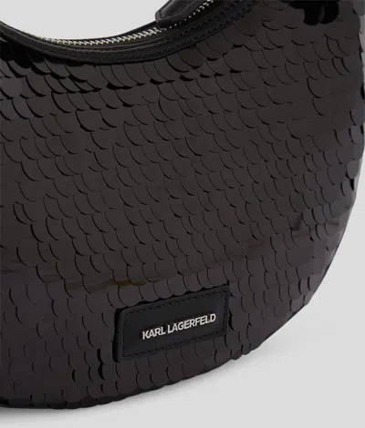 Karl Lagerfeld K/soirée Sequin Shoulder Bag