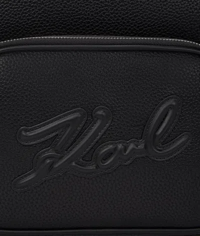 Karl Lagerfeld K/skuare Grainy Backpack