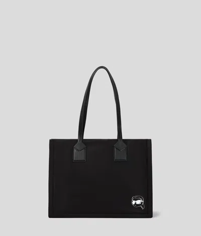 Karl Lagerfeld Ikon Nylon Medium Tote Bag