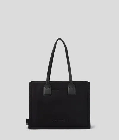 Karl Lagerfeld Ikon Nylon Medium Tote Bag