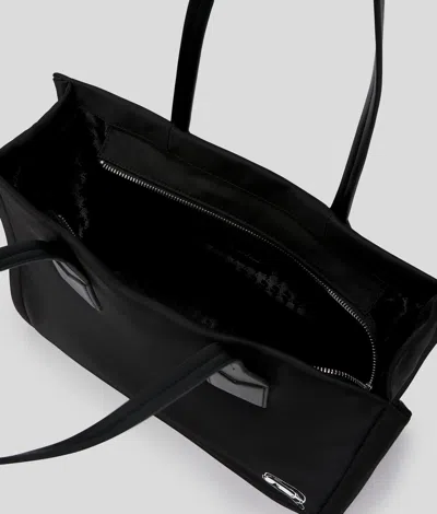 Karl Lagerfeld Ikon Nylon Medium Tote Bag