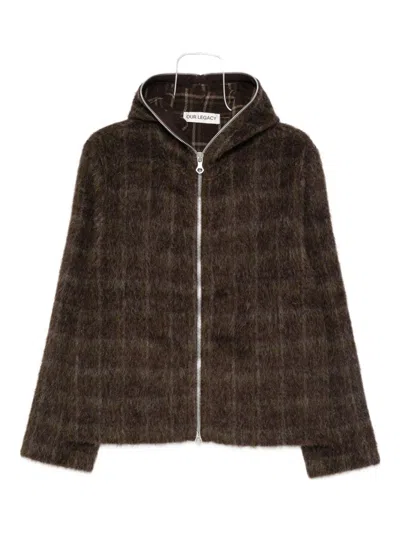 Our Legacy Checked Hooded Jacket