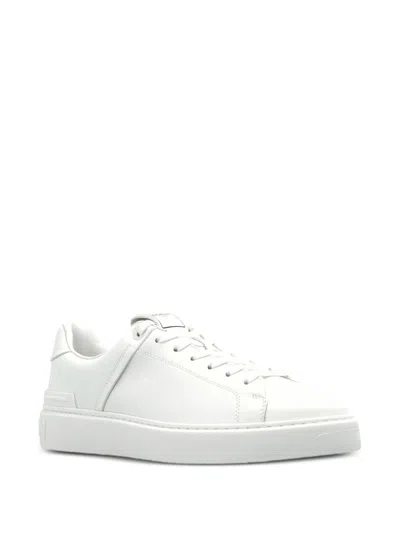 Balmain B-court Leather Sneakers