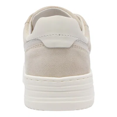 Hogan Low Top Platform Sneakers With H Logo In Neutral