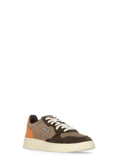 Autry Suede Leather Low Top Sneakers