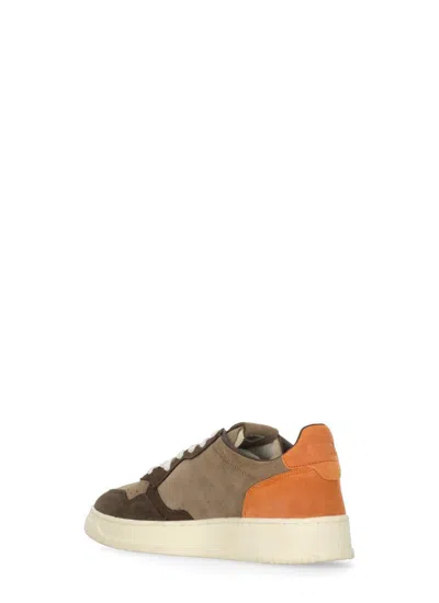 Autry Suede Leather Low Top Sneakers