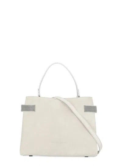 Brunello Cucinelli Precious Bands Shoulder Bag