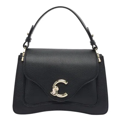 Coccinelle C-me Handbag In Black