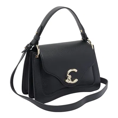 Coccinelle C-me Handbag In Black
