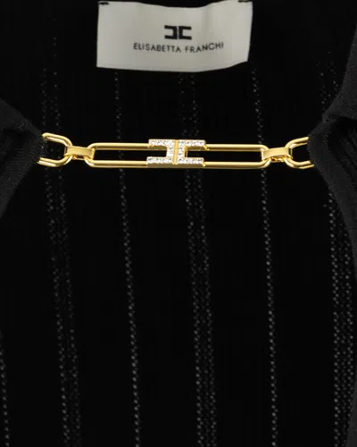 Elisabetta Franchi Lyocell Blend Sweater