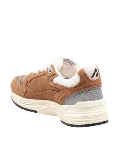 Autry Suede And Mesh Sneakers