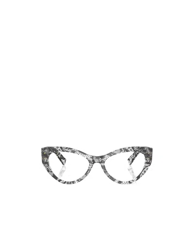 Dolce & Gabbana Dolce  Gabbana Eyewear Cat-eye Glasses